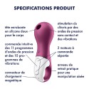 Satisfyer Stimulateur clitoridien Air Pulsé Lucky Libra Satisfyer