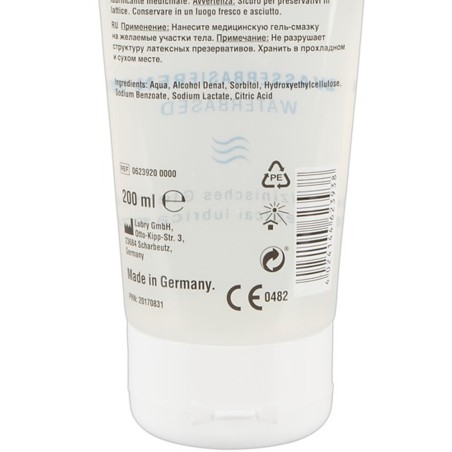 Lubrifiant intime végétalien 200ml à base d'eau
