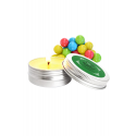 Mini Bougie de massage Bubble Gum 30ml 100% naturelle