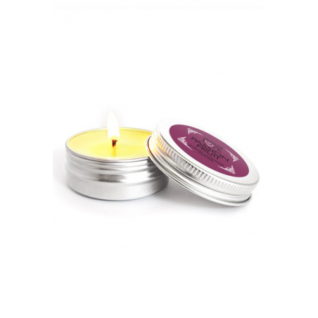 Mini Bougie de massage fruit de la passion 30ml 100% naturelle