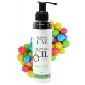 Huile de massage comestible bubble gum 100% naturelle 100ml