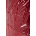 Drap de lit en vinyle rouge 200 x 230 cm - R250422