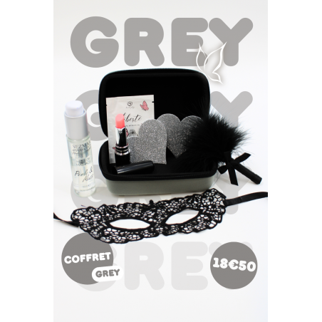 🖤 Coffret Grey – Mystère, Caresses & Plaisir