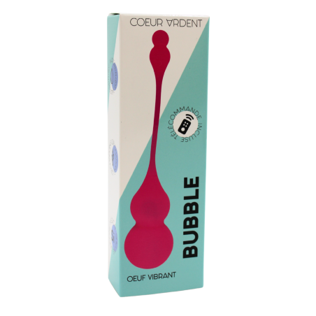Œuf Vibrant Télécommandé BUBBLE - BQ200