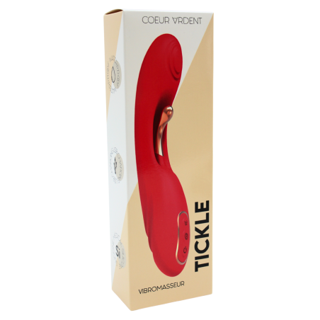 Vibromasseur TICKLE Double Stimulation – USK-V30