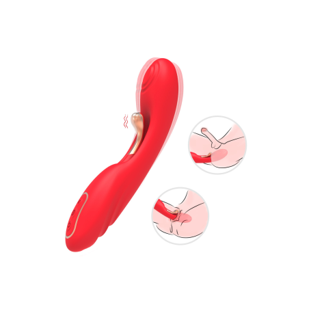 Vibromasseur TICKLE Double Stimulation – USK-V30