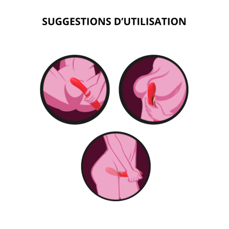 Vibromasseur TICKLE Double Stimulation – USK-V30