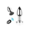 Plug anal vibrant taille M télécommandé