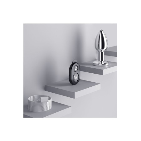 Plug anal vibrant taille M télécommandé