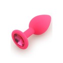 Plug Anal Rose Large – Silicone & Bijou