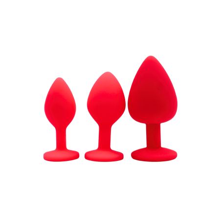 Plug Anal Rose Large – Silicone & Bijou