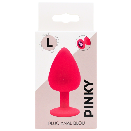 Plug bijou rose Large PINKY - RY-069PNK