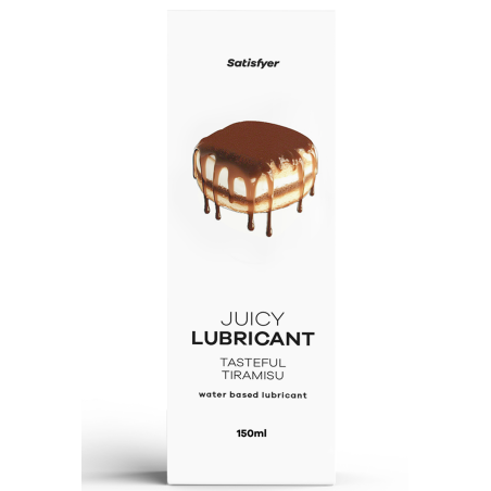 Lubrifiant à base d'eau Tiramisu savoureux 300 ml Satisfyer - CC597073