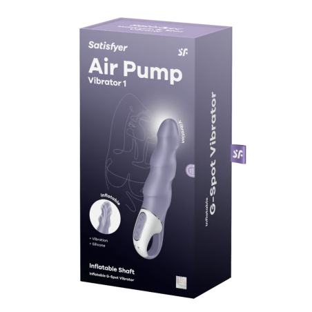 Vibromasseur gonflable Satisfyer Air Pump Vibrator 1 