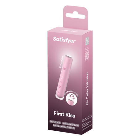 Stimulateur clitoridien de voyage First Kiss Satisfyer 