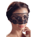 Masque pour les yeux en dentelle noire avec lien à nouer - Cottelli