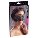 Masque pour les yeux en dentelle noire avec lien à nouer - Cottelli