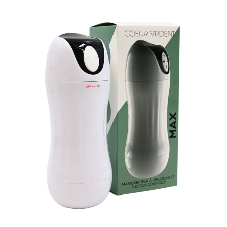 MAX – Masturbateur à Vibrations  Succion Contrôlée USB