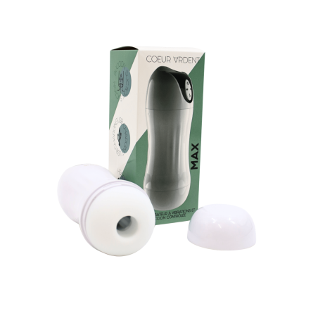 MAX – Masturbateur à Vibrations  Succion Contrôlée USB