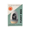 Gaine Masturbatrice Réutilisable FUNNY EGG – Design Réaliste Anus