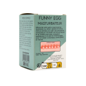 Gaine Masturbatrice Réutilisable FUNNY EGG – Design Réaliste Anus