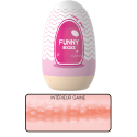 Gaine Masturbatrice Réutilisable FUNNY EGG – Design Réaliste Vagin lèvres épaisses