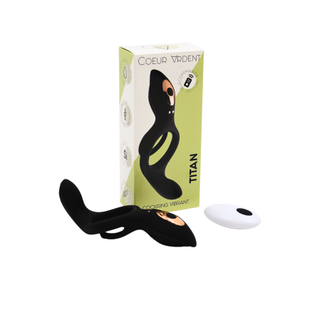 TITAN – Cockring Vibrant Télécommandé