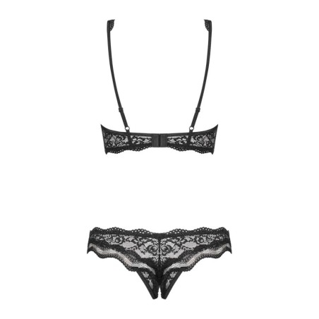 Luvae Ensemble ouvert 2 pcs  - Noir