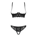 Letica Ensemble ouvert 2 pcs  - Noir