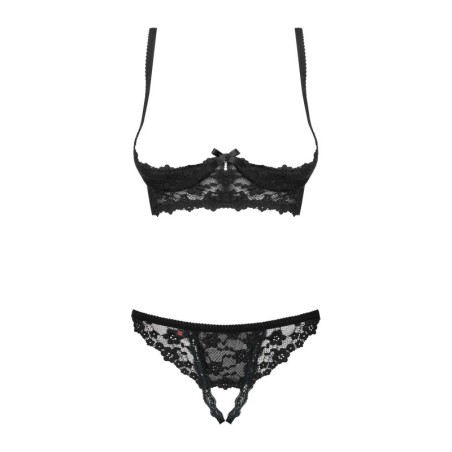Letica Ensemble ouvert 2 pcs  - Noir