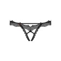 Bravelle String ouvert - Noir