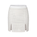 Jupe courte blanche Cassandra - LSL3-SWHT