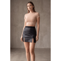 Jupe courte noir Stella - LSL3-SBLK