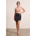 Jupe courte noire Mia - LSL2-SBLK