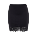 Jupe courte noire Marina
