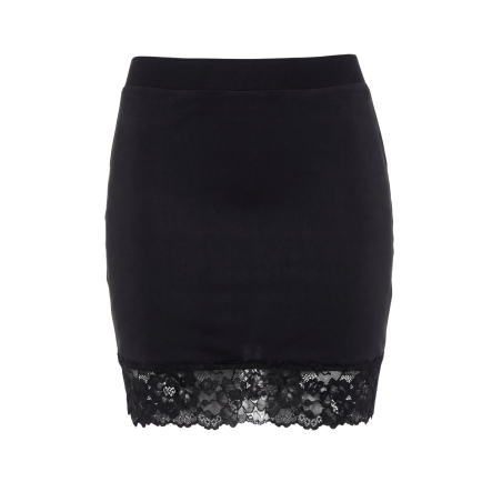 Jupe courte noire Marina