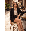 Jupe courte noire Marina
