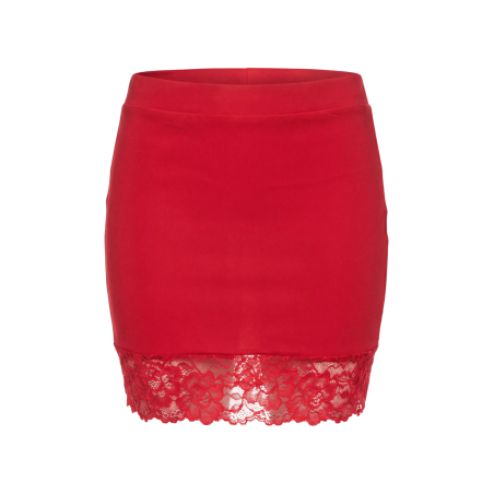 Jupe courte rouge Marina