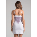 Robe décollectée blanche - Emilia