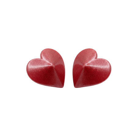 Caches-tétons étoile Métal rouge