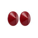 Caches-tétons rond Métal rouge