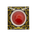 Caches-tétons rond Métal rouge