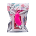 Mini Stimulateur Clitoridien Lapin Rose  1 dosette lubrifiant — Pocket Pleasure