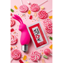 Mini Stimulateur Clitoridien Lapin Rose  1 dosette lubrifiant — Pocket Pleasure
