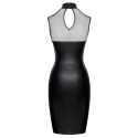 Robe Moulante Sans Manches Look Mat  Résille - Cottelli