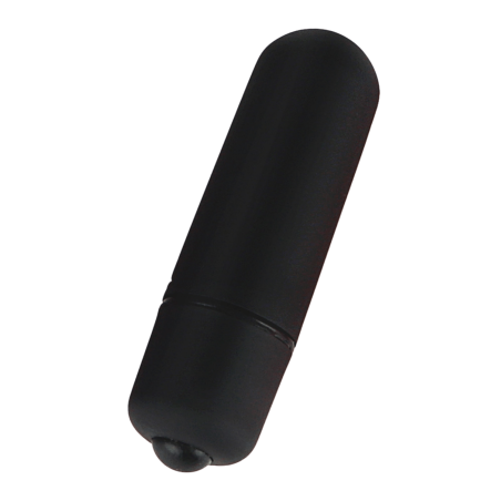 Mini Vibromasseur Bullet Noir  1 dosette lubrifiant — Pocket Pleasure