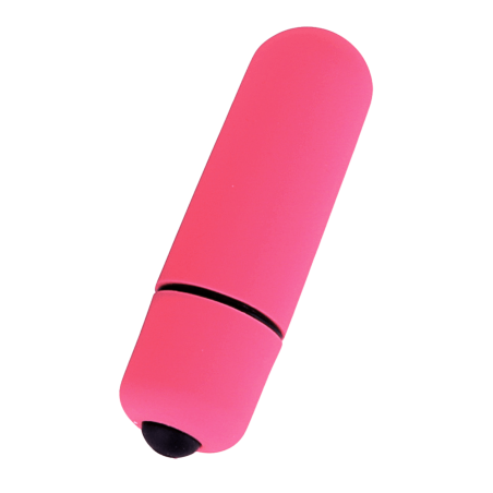 Mini Vibromasseur Bullet Rose  1 dosette lubrifiant — Pocket Pleasure