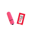 Mini Vibromasseur Bullet Rose  1 dosette lubrifiant — Pocket Pleasure