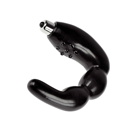 Stimulateur de Prostate Vibrant Noir  1 dosette lubrifiant — Pocket Pleasure