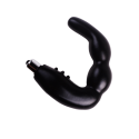 Stimulateur de Prostate Vibrant Noir  1 dosette lubrifiant — Pocket Pleasure